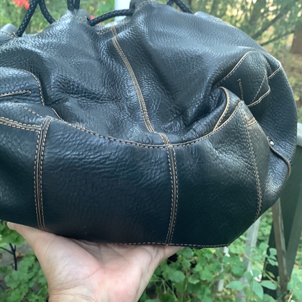 VINTAGE Cole Haan leather pebbled bag - Picture 5 of 11